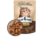 Club4paws Strips Chicken Veal in Gravy 100g (12pack)